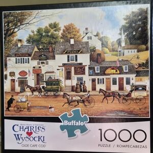 Charles Wysocki-"Olde Cape Cod"-1000 Pieces Buffalo Games Puzzle